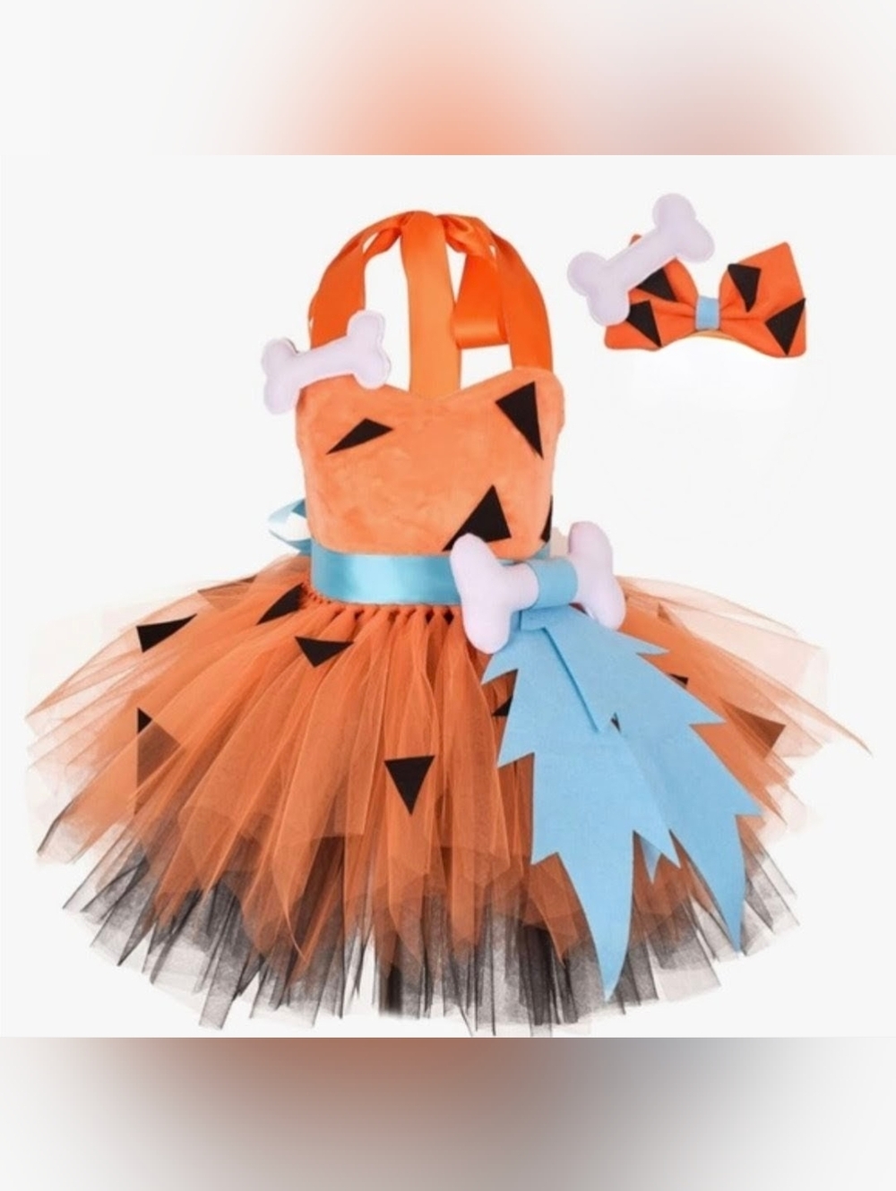 COSTUME | pebbles flintstones tulle dress